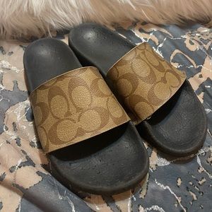 Women’s Coach Slides Size 7